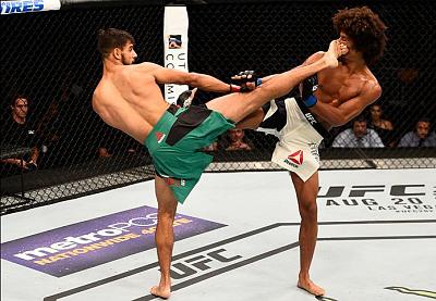 Alex Caceres and Yair Rodriguez 